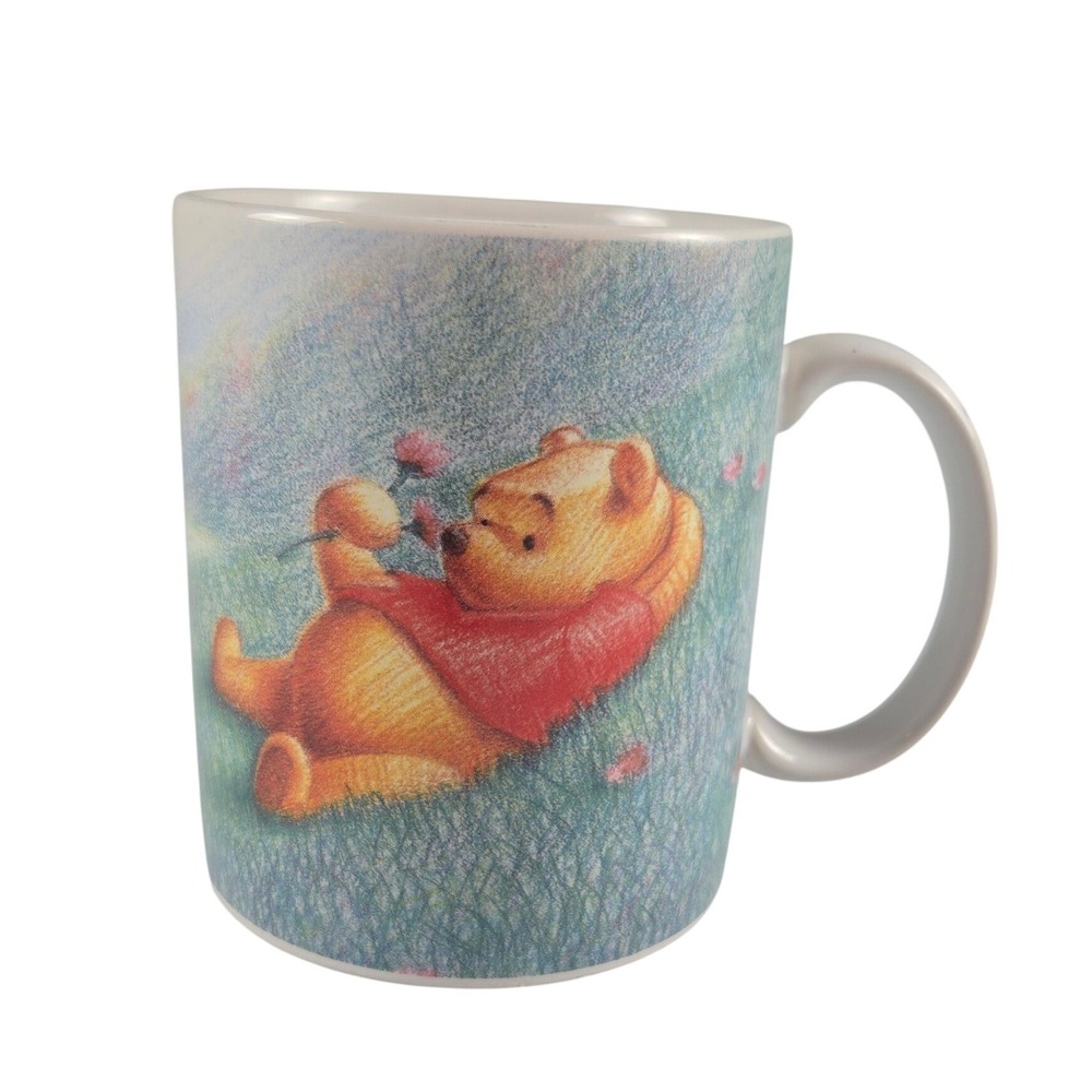 Disney Simply Pooh Winnie the Pooh Ceramic Coffee Mug Cup Classic Bear Vintage